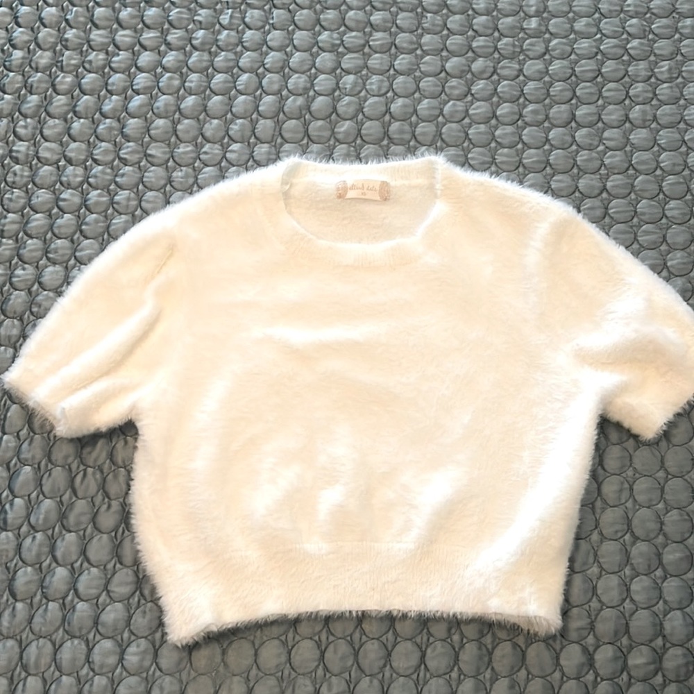 Crop sweater top